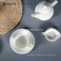 Pure White Good Design Vintage Tea Set, Ceramic Tea For One Set Wholesale